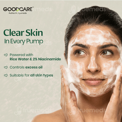Goodcare Rice Water Foaming Face Wash 150ml